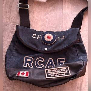 Red Canoe RCAF Shoulder Bag Navy blue Messenger Shoulder Unisex